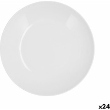 Dziļais šķīvis Quid Select Basic Balts Plastmasa 23 cm (24 gb.)