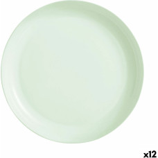 Deep Plate Luminarc Diwali Paradise Green Glass 29 cm (12 Units)