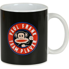 Mug Paul Frank Team player Ceramic Black (350 ml)