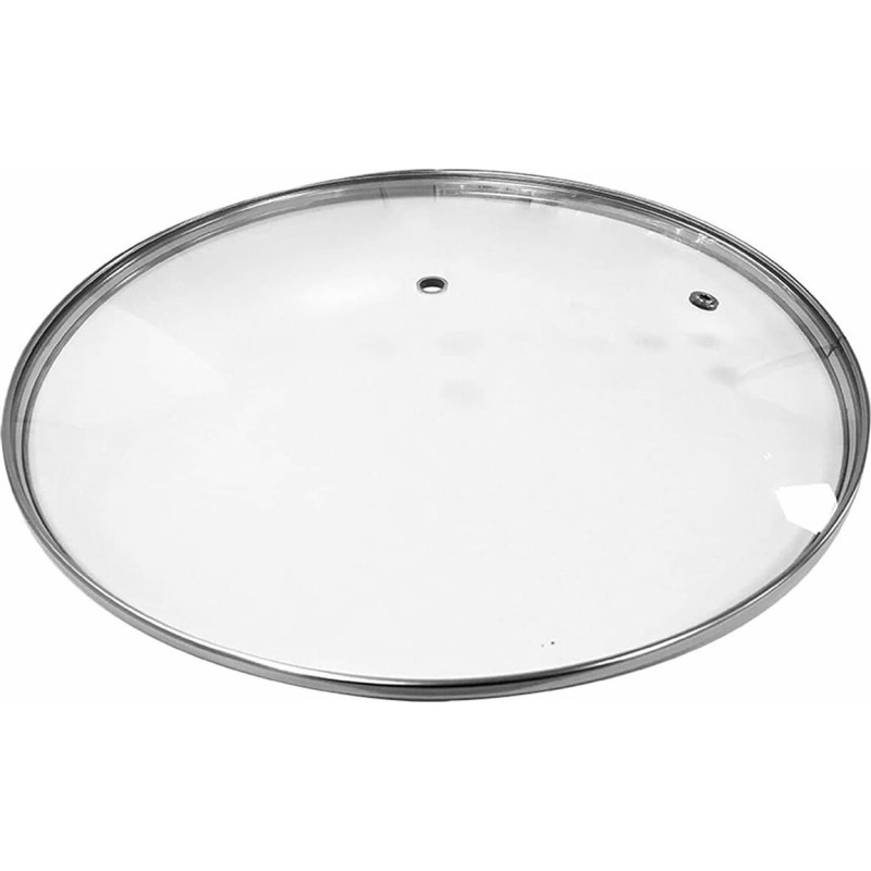 Frying Pan Lid EDM 76686 Replacement Pan Crystal Transparent Ø 28 cm