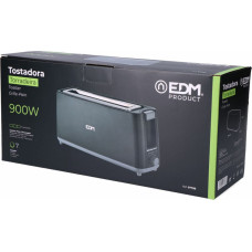 Toaster EDM Black Design Long 900 W