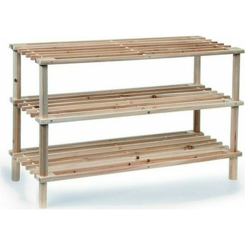 Shoe Rack Confortime Wood (3 shelves)