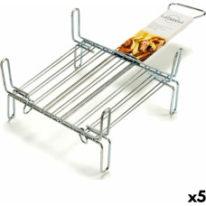 Grill Double 25 x 25 cm Zinc-plated steel (5 Units)