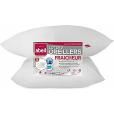 Pillow Abeil White 60 x 60 cm (2 Units)