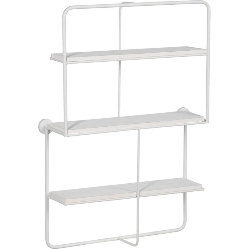 Shelves White Iron 51 x 14 x 72 cm