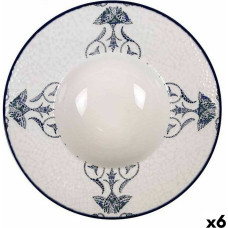 Pasta Dish La Mediterránea Rosetta Porcelain Ø 28 cm (6 Units)