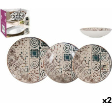 Māla trauki Inde Creta Porcelāns (2 gb.)