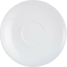 Plate set Arcoroc Restaurant Coffee White Glass 6 Pieces