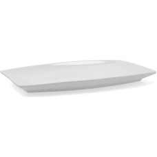 Serving Platter Quid Gastro Ceramic White (30,5 x 19,5 x 2,5 cm) (Pack 4x)