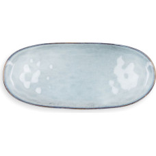 Serving Platter Quid Boreal Blue Ceramic 36 x 16 cm (2 Units) (Pack 2x)