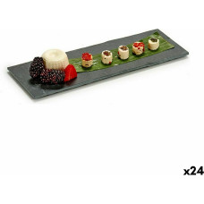 Snack tray Black Board 30,3 x 0,5 x 10 cm (24 Units)