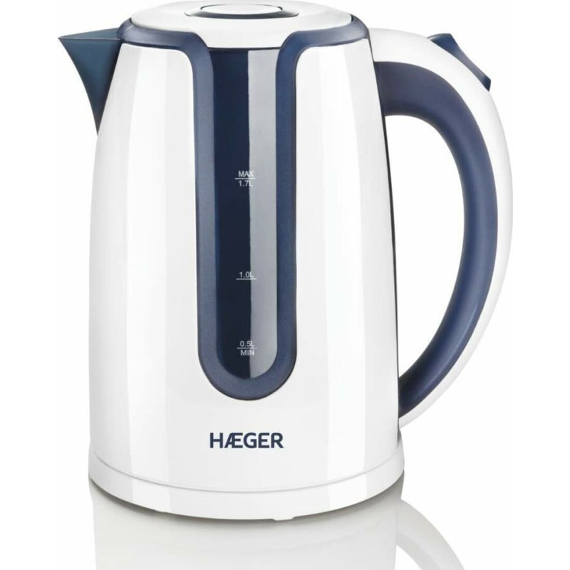 Kettle Haeger EK-22B.018A 1,7 L 2200W White 2200 W 1,7 L