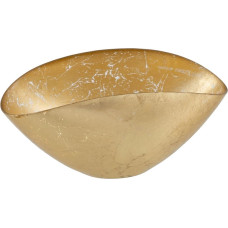 Bowl Golden Glass 28 x 14 cm