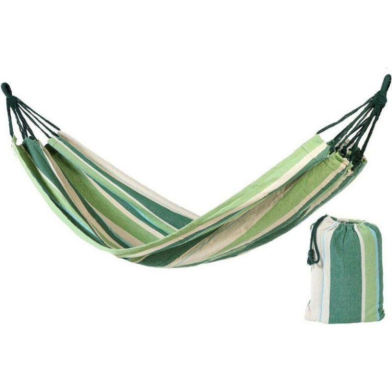 Hanging Hammock 2 x 1 m Textile Multicolour