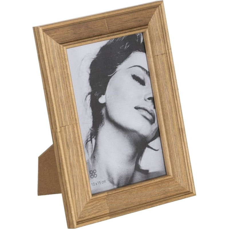 Photo frame Light brown Wood Crystal 14,5 x 1,5 x 20 cm