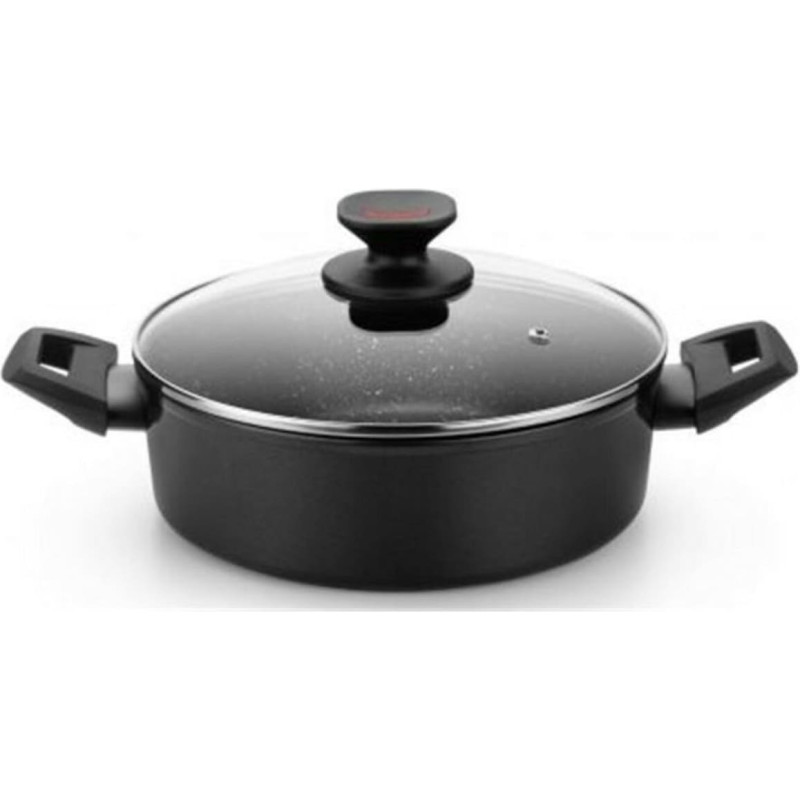 Casserole Monix TITAN ROCK Ø 24 cm Black