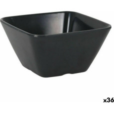 Snack Bowl La Mediterránea Melamin Anthracite 10 x 10 x 5 cm (36 Units)