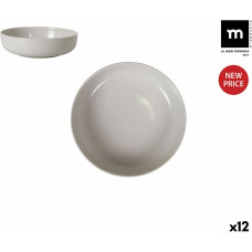 Deep Plate La Mediterránea Ivory (12 Units)