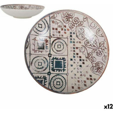 Dziļais šķīvis La Mediterránea Grecia Porcelāns (12 gb.)