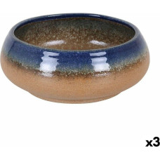 Salad Bowl Inde STONEWARE CARIBIAN 21 x 8 cm (3 Units)