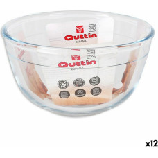 Mixing Bowl Quttin   Glass 820 ml ø 14,6 x 8,1 cm (12 Units)