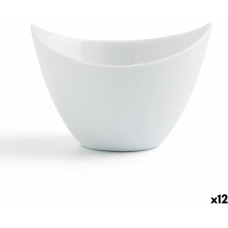 Bowl Quid Gastro Fun Aperitif White Ceramic 9 x 6 cm (12 Units)