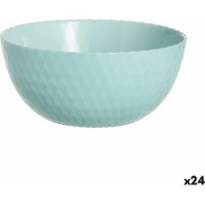 Bowl Luminarc Pampille Turquesa Turquoise Glass 13 cm (24 Units)