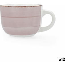 Cup Quid Vita Morning Ceramic Pink (470 ml) (12 Units)