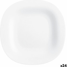 Dessert dish Luminarc Carine White Glass (19 cm) (24 Units)