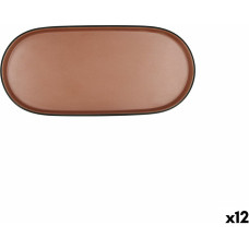 Snack Bowl Bidasoa Gio Brown Plastic 23 x 10 cm 12 Units