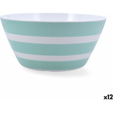 Salad Bowl Quid Atlantic Multicolour Bioplastic 25 x 12 cm (12 Units)