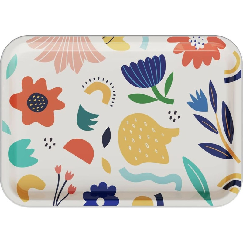 Tray Versa Sunflower Polyethylene RPET 27 x 2,2 x 38 cm