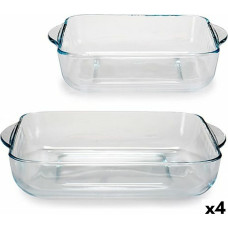 Set of Kitchen Dishes Borcam Squared (4 Units)