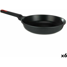 Pan Ø 30 cm Black Aluminium (6 Units)