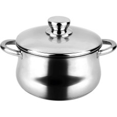 Casserole FAGOR Stainless steel 18/10 Chromed (Ø 24 cm)