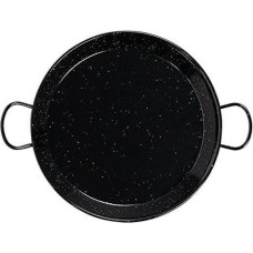 Deep Pan with Handles Vaello Black (Ø 50 cm)