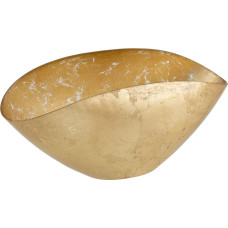 Bowl Golden Glass 38 x 20 cm