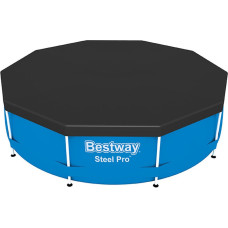 Swimming Pool Cover Bestway Black Ø 305 cm (1 Unit)