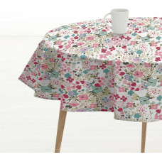 Stain-proof tablecloth Belum 0120-52 Multicolour Ø 140 cm Flowers