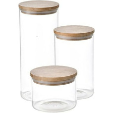 3 Tubs San Ignacio Crystal Transparent Bamboo