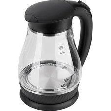 Kettle Adler AD 1274 Black Glass 2200 W 1,7 L