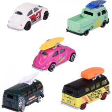 Transportlīdzekļu Rotaļu Komplekts Majorette Volkswagen Originals (5 Daudzums)