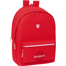 Rucksack for Laptop and Tablet with USB Output Sevilla Fútbol Club Red 31 x 44 x 18 cm