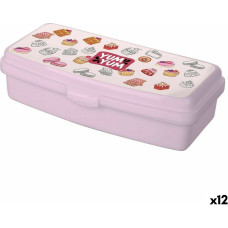 Lunchbox Titiz Multicolour 20,5 x 9,5 x 5,6 cm (12 Units)