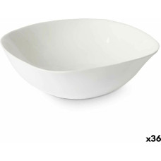 Bowl White 17,5 x 6 x 17,5 cm (36 Units) Squared