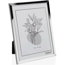 Photo frame Versa Silver Metal Minimalist 1 x 15,5 x 10,5 cm