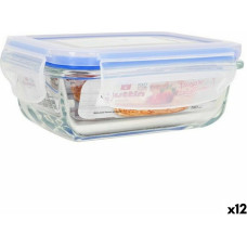 Hermetic Lunch Box Quttin Rectangular 180 ml 12,7 x 8,9 x 5 cm (12 Units)