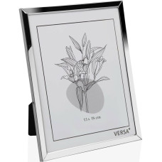 Photo frame Versa Silver Metal Minimalist 1 x 18,5 x 13,5 cm