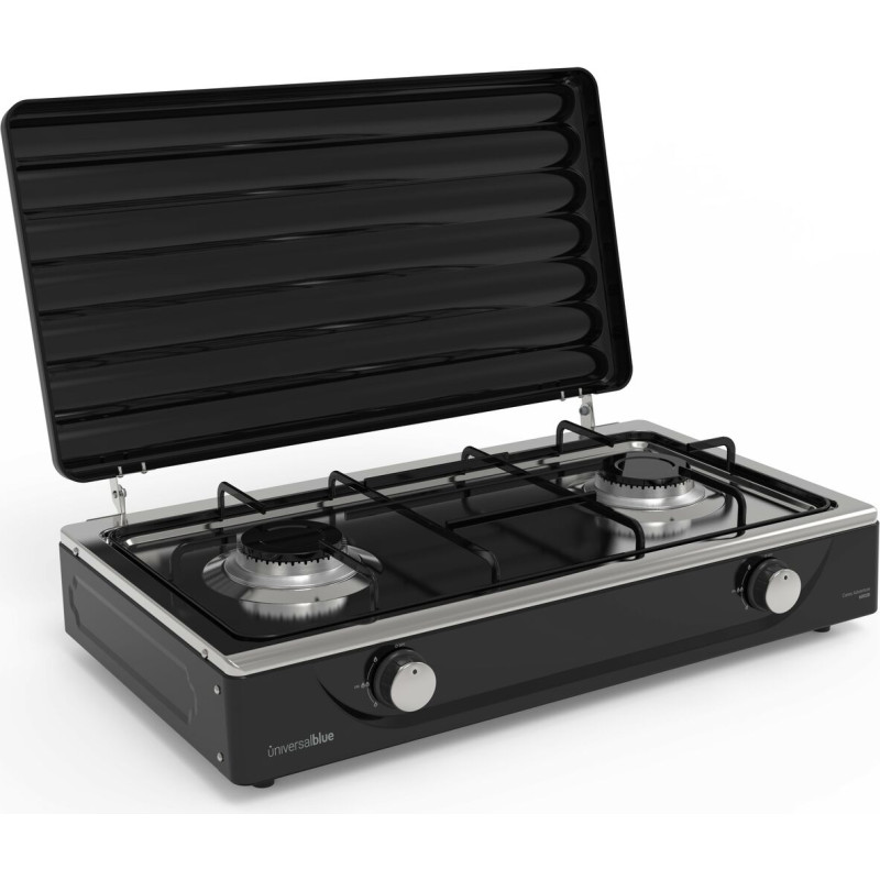 gas stove Universal Blue 7012 Black