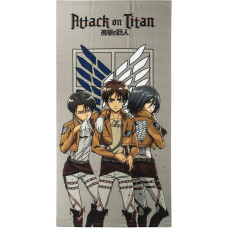 Beach Towel Attack on Titan Multicolour 100 % polyester 70 x 140 cm